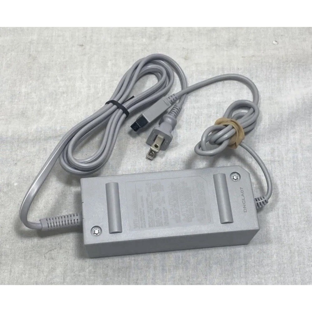 Official OEM Nintendo Wii Power Supply Cord Ac Adapter - Tested and Works